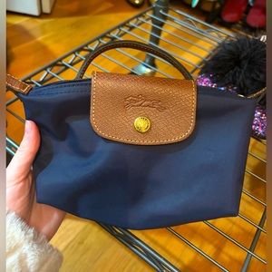 Longchamp le pliage cosmetic case